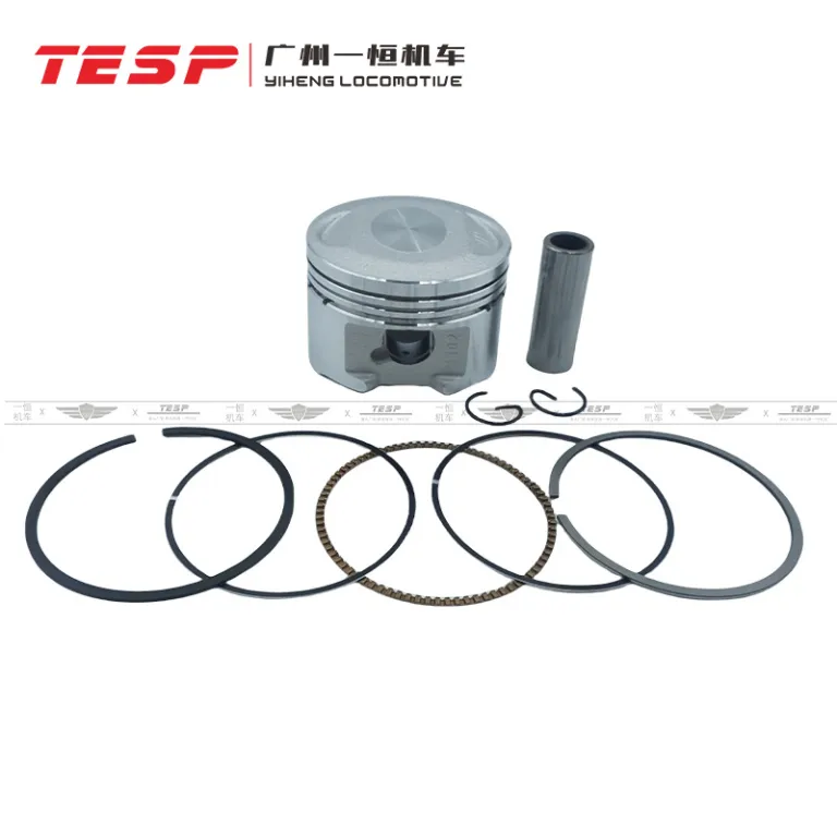 HJ125-8 56.5MM مناسب برای موتورسیکلت هائوجو مجموعه پیستون و رینگ سیلندر لوازم موتور