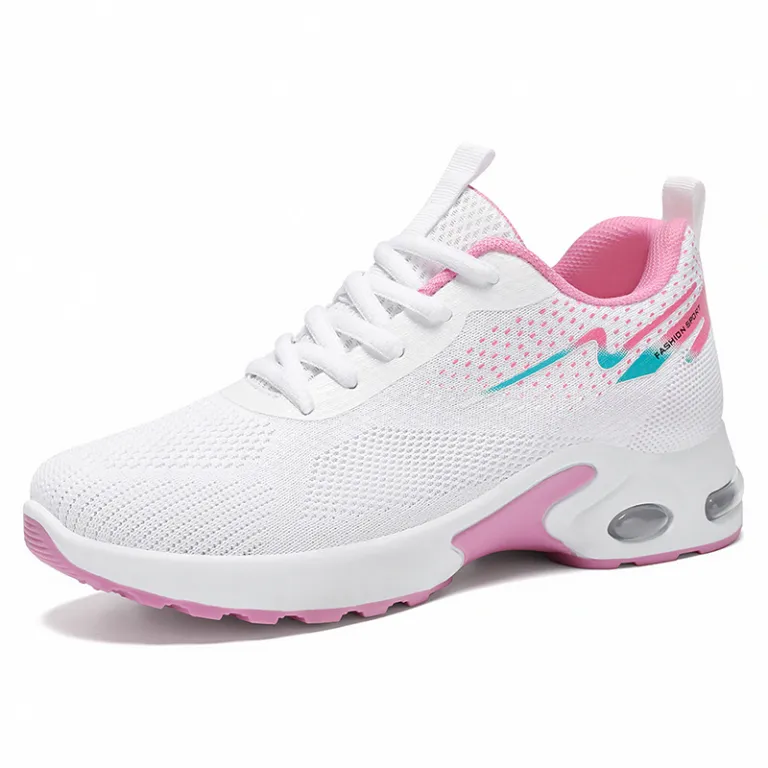 کفش ورزشی زنانه بهاره کراسبوردر سایز بزرگ زیره نرم کفش دویدن کفش هوا shoes کفش توری راحتی
