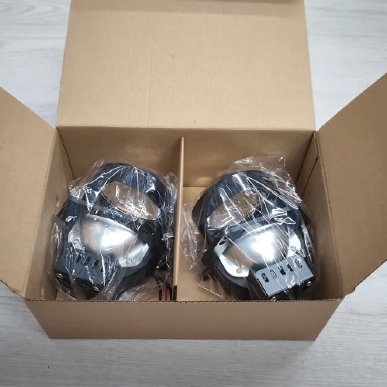 چراغ جلو LED دوگانه سوز لنزدار کوتاه 60W مخصوص خودرو و موتورسیکلت با نور بالا و پایین 3 اینچ عرضه مستقیم کارخانه