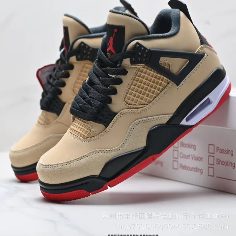 کفش بسکتبال فرهنگی رترو اسپرت Air Jordan 4 Retro AJ4 میان‌قد