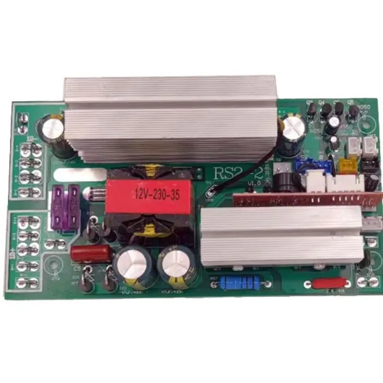 مادربرد اینورتر موج اصلاح‌شده یکپارچه با باتری لیتیومی 12V24V به 220V مبدل برق قابل‌حمل برای فضای باز