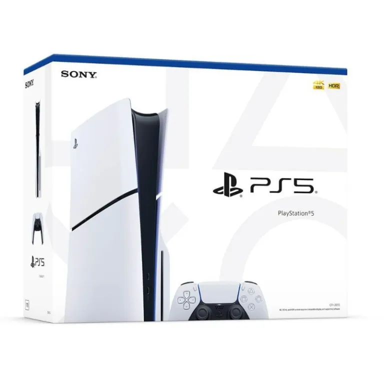 کنسول بازی PS5 اورجینال نو PS5slim، کنسول خانگی PS5 همراه با دسته