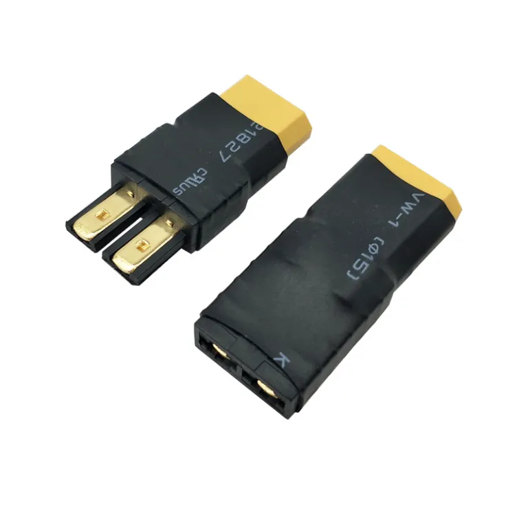 مبدل باتری لیتیومی مدل هواپیما: T Plug به XT60، XT90 به XT60، EC5 به TRX، EC3 به T Plug