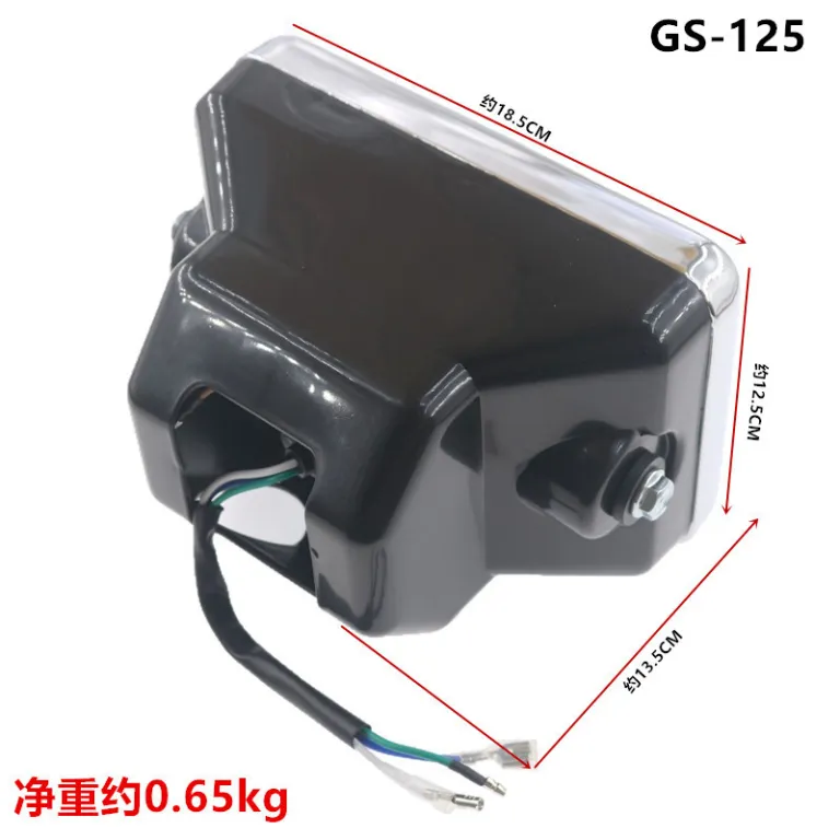 مجموعه چراغ جلوی موتورسیکلت CG125 ZJ125 GN125 EN125 مجموعه چراغ جلوی Xingfu 125