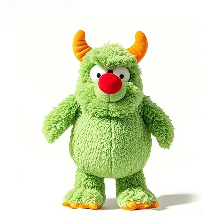عروسک پولیشی هیولای بامزه دماغ قرمز Red nose monster سفارشی جدید صادراتی