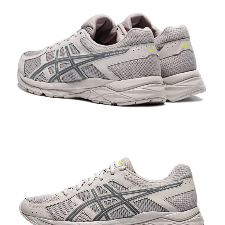 کفش دویدن مردانه ASICS سبک، تنفس‌پذیر و ضربه‌گیر GEL-CONTEND 4