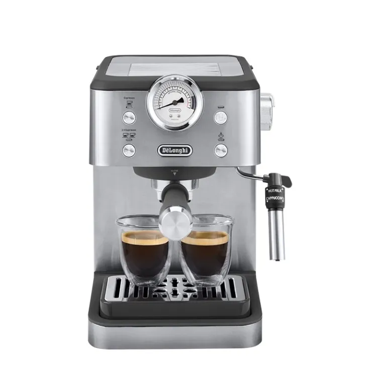 دلونگی (Delonghi) EM450.M قهوه‌ساز نیمه‌اتوماتیک پمپی اسپرسو دستی با نازل بخار