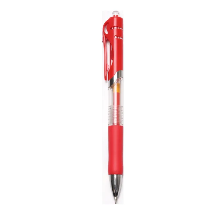 خودکار فشاری k35 مدل 0.5mm مناسب دانش‌آموز و امتحان، ساده، در رنگ‌های مشکی و قرمز