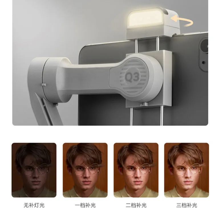 گیمبال دستی گوشی Zhiyun Smooth Q3 با لرزشگیر، مناسب ولاگ و فیلم‌برداری