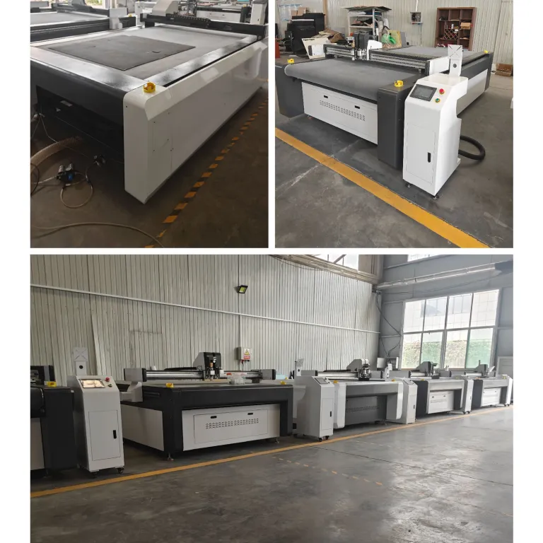 دستگاه برش لیزری CNC با تیغه ارتعاشی برای برزنت