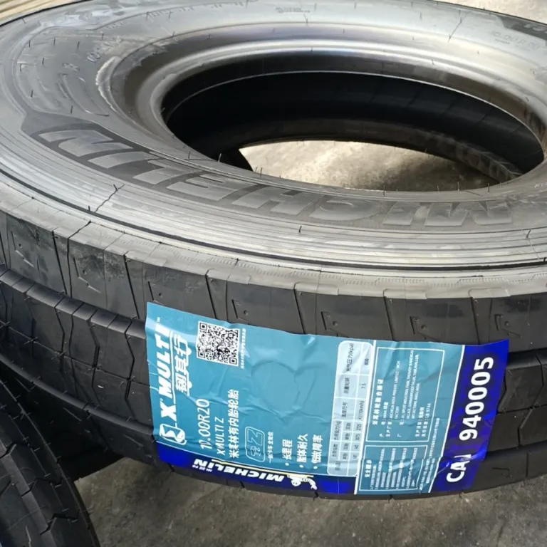 تایر کامیون و اتوبوس میشلن TBR 10.00R20 فقط تایر بیرونی، موجود و نو اصل