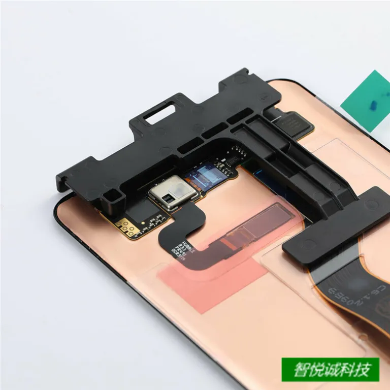 مناسب سامسونگ S20Plus مجموعه صفحه‌نمایش با قاب S20+ خمیده 5G کریستال مایع G985 صفحه‌نمایش اصلی AMOLED