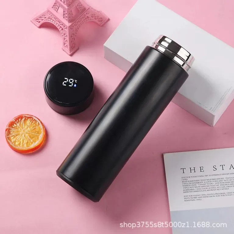فلاسک استیل ضدزنگ با نمایشگر دما 304 هدیه تبلیغاتی خلاقانه مناسب کسب‌وکار با قابلیت سفارشی‌سازی