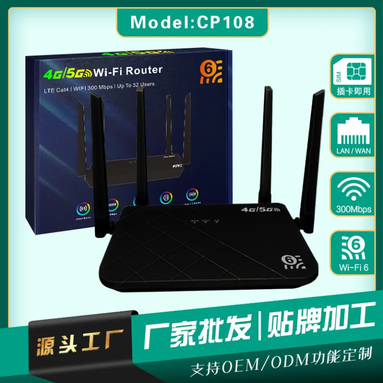 روسیه 4gwif 5grouter LTE خاورمیانه CPE قابل حمل وای‌فای روتر سیم‌کارتی