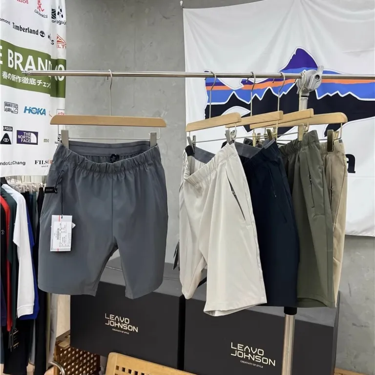 شلوارک مردانه تمرینی outdoor با سوراخ لیزری تنفس‌پذیر خنک ضدآب