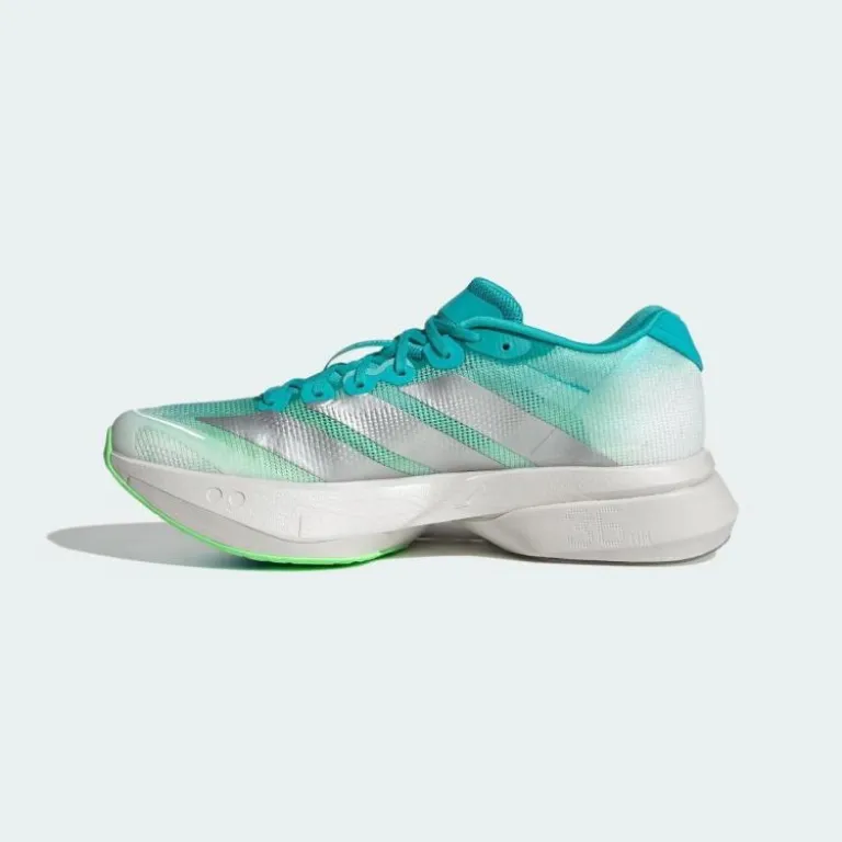 کفش دویدن زنانه آدیداس ADIZERO BOSTON 13 W سبک و تنفس‌پذیر با رویه کوتاه