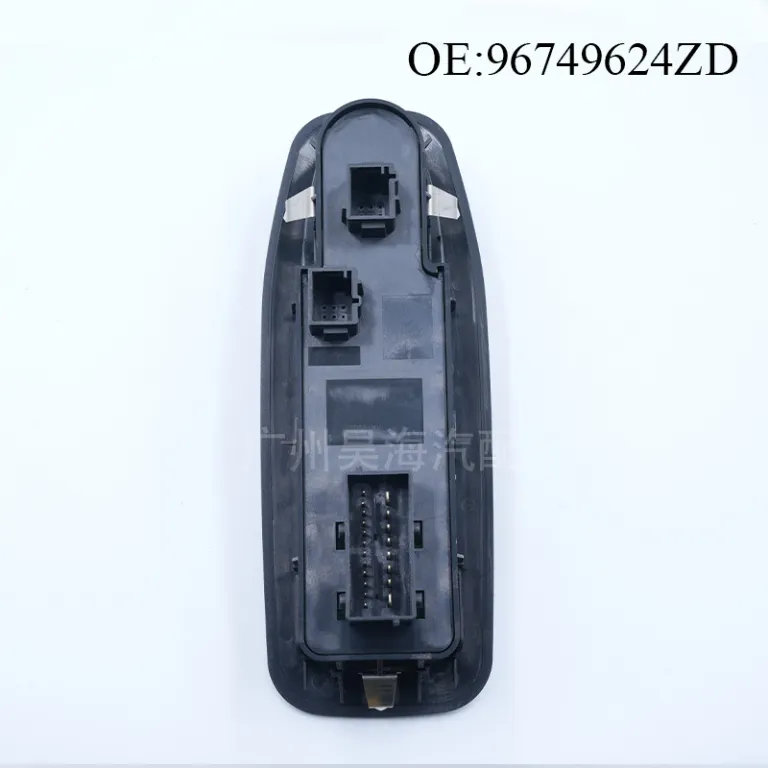 96749624ZD مناسب برای 2008 پژو، قطعات خودرو، کلید اصلی بالابر شیشه خودرو