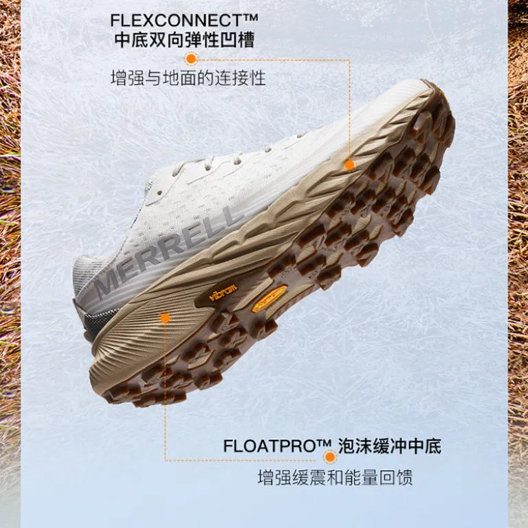 کفش دویدن حرفه‌ای خارج از جاده MERRELL AP5 زنانه و مردانه، ضدلغزش، مقاوم در برابر سایش، چسبنده، ضربه‌گیر، سبک، کفش ورزشی فضای باز با تهویه هوا