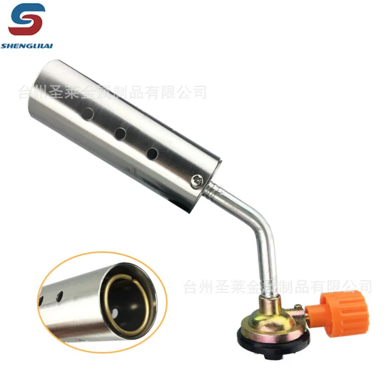 2025 شعله‌افکن جدید کارخانه‌ای برای سوزاندن موی خوک، باربیکیو، پخت و پز و روشن کردن اجاق با کپسول گاز