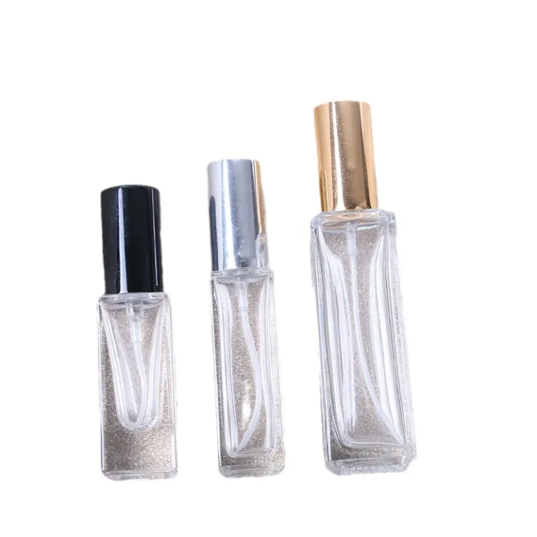 شیشه عطر خالی اسپری قابل حمل برای سفر، بطری تقسیم عطر نمونه کوچک، بطری شیشهای تونر لوکس
