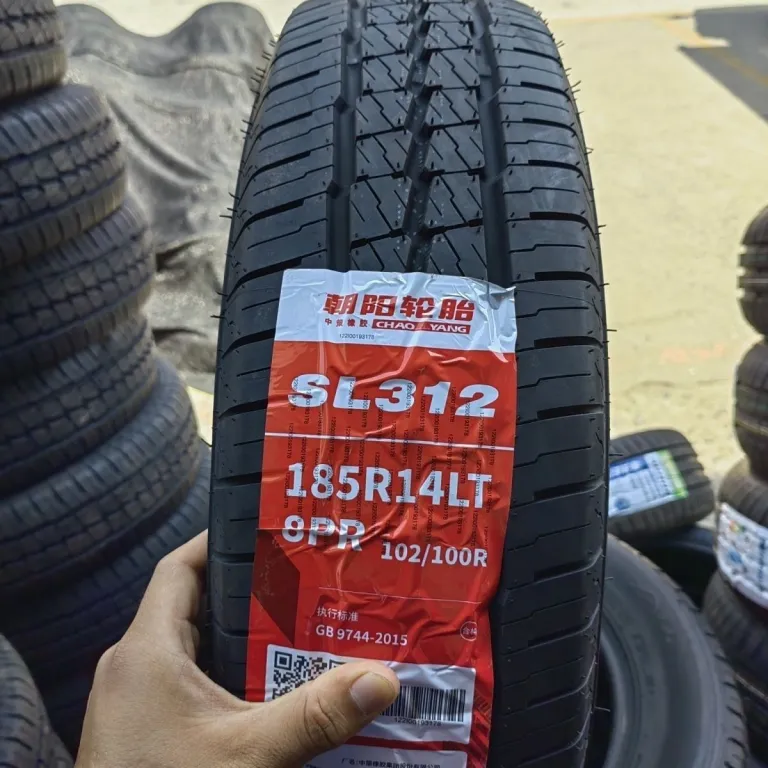 لاستیک چائویانگ 185R14LT 8PR SC328 ضخیم و باربری برای جین‌بی، هایس، فوتون، دلیکا 185R14C
