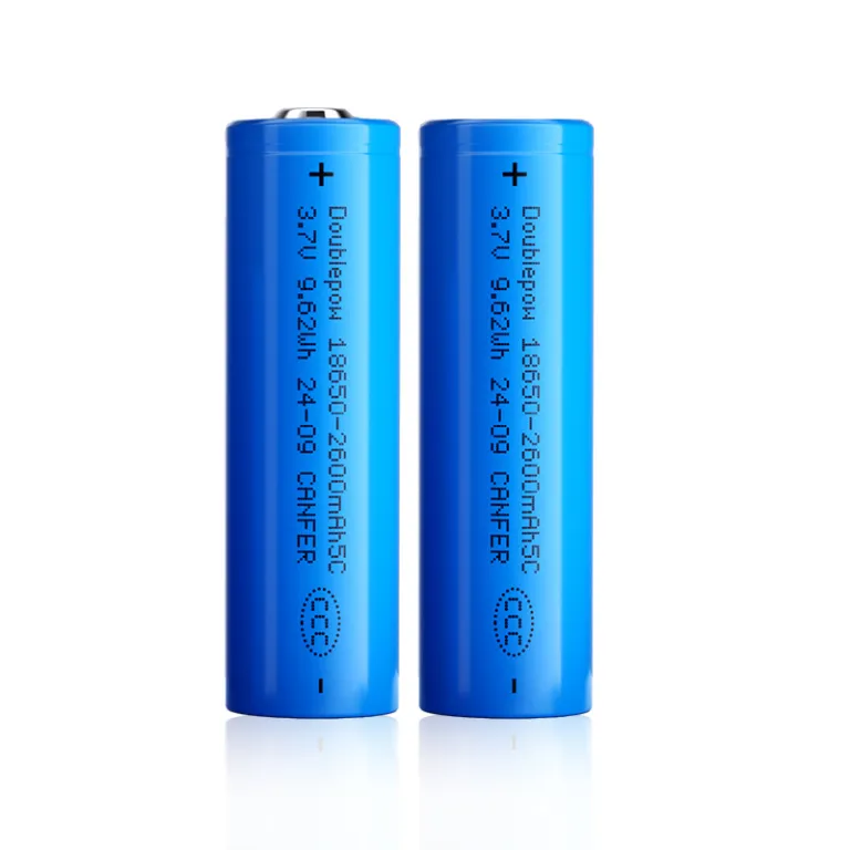 باتری لیتیومی 18650 با ظرفیت کامل 2600mah، مدل 3.7V، قابل شارژ برای بی‌سیم و دربازکن، ظرفیت بالا 18650