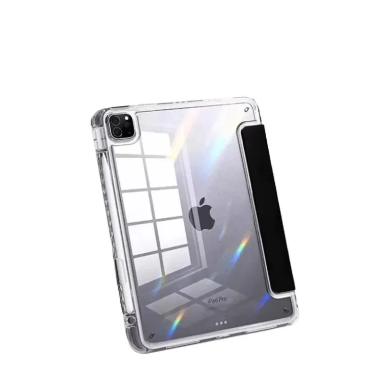 کیف محافظ ضد ضربه Air8 تبلت 13 اینچ مدل Pro2022 سری iPad با جای قلم 12 و پایه سه‌تکه