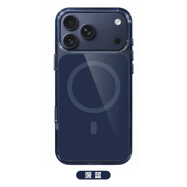 کیف رسمی دوکاره مخصوص اپل 18 طرح جدید قرمز گیلاسی iPhone17PM کیف مگنتی