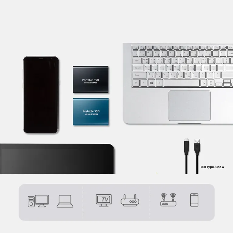 26 هارد SSD قابل حمل برون‌مرزی 16TB8TB4TB2TB1T هارد SSD فوق‌باریک پرسرعت با ظرفیت بالا