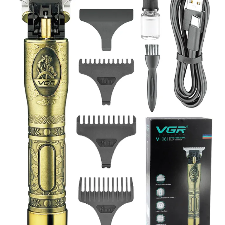 ماشین اصلاح موی حرفه‌ای سالنی VGR V-256 برای آرایشگران