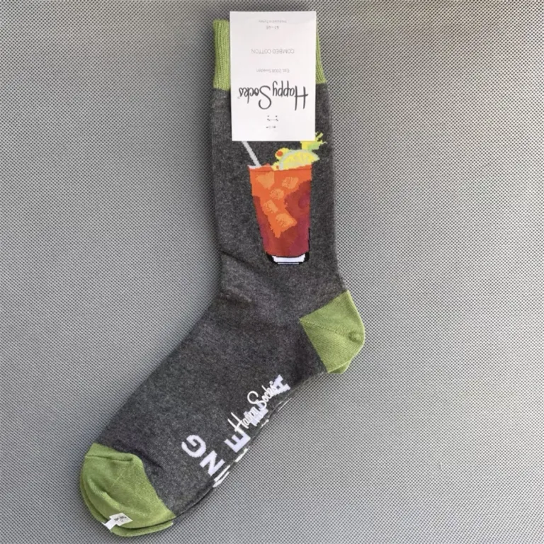 جوراب رنگی HappySocks مردانه طرح کارتونی فانتزی اینستاگرامی ساق‌متوسط بیرونی خیابانی