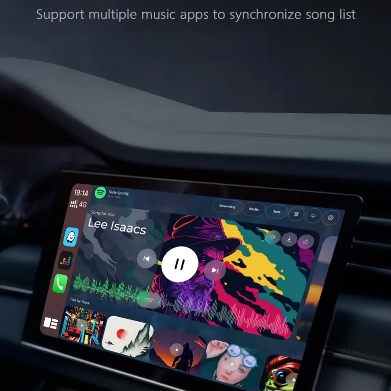 جعبه CarPlay مخصوص کراس‌بردر، تبدیل باسیم به بی‌سیم، جعبه اتصال اندروید خودرو، جعبه ویدیویی با بدنه آلیاژی
