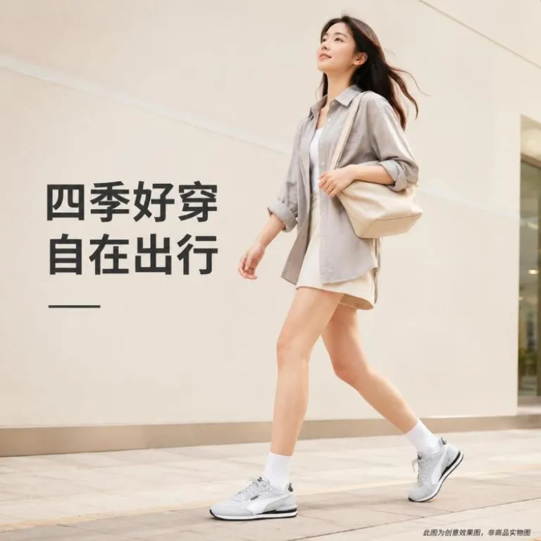 کفش ورزشی زنانه ساق کوتاه PUMA مقاوم در برابر سایش، ساده، شیک و مناسب استفاده روزمره