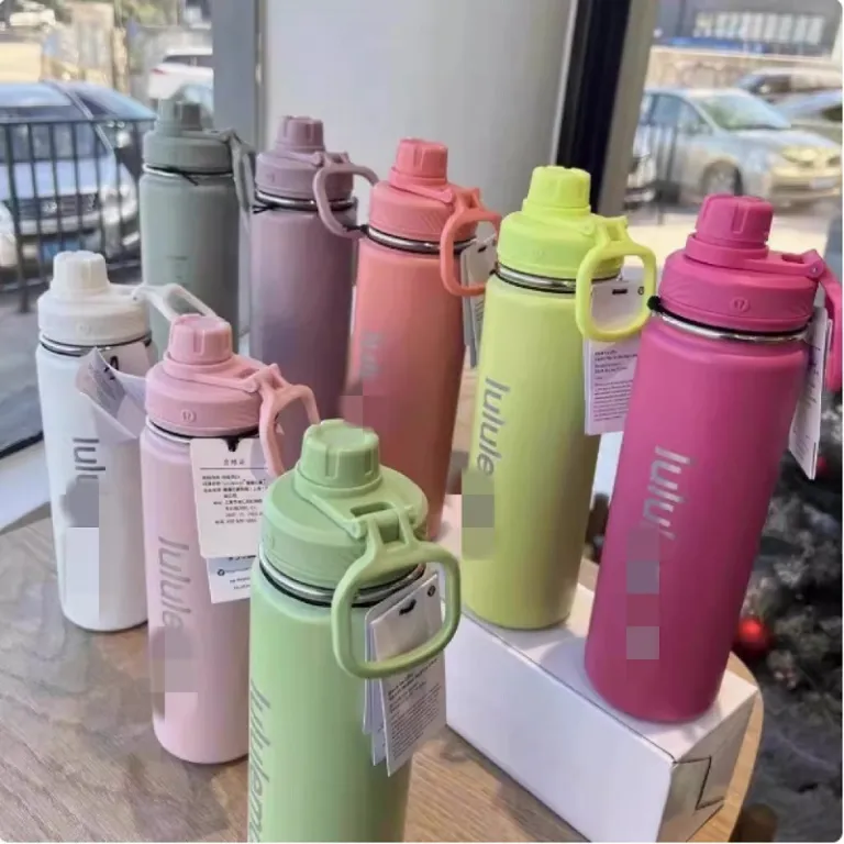 فلاسک lulu لیوان لولو بازگشت به life710ml بطری ورزشی قمقمه مسافرتی یوگا