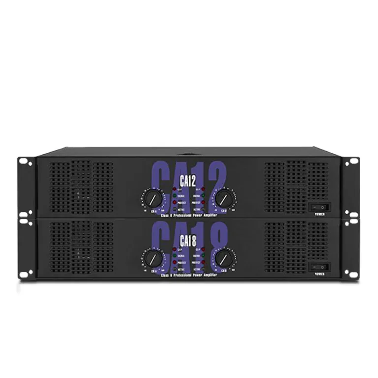 آمپلی‌فایر قدرتی 2000W برای صحنه، مراسم و سینمای خانگی KTV