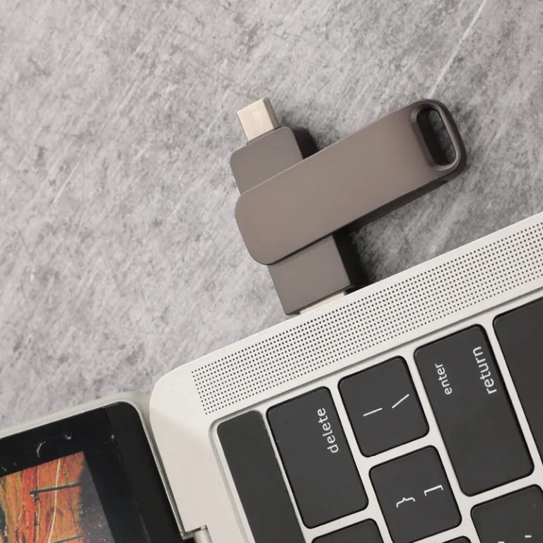 فلش مموری چرخان فلزی type-c فلش پرسرعت usb3.032g فلش مموری otg16g دوکاره گوشی و کامپیوتر خودرویی