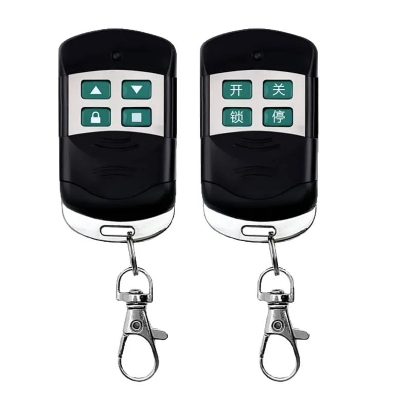 ریموت کنترل کپی 433/315Mhz برای درب کرکره‌ای، ریموت چهار دکمه بی‌سیم، عمده برای درب گاراژ و درب برقی