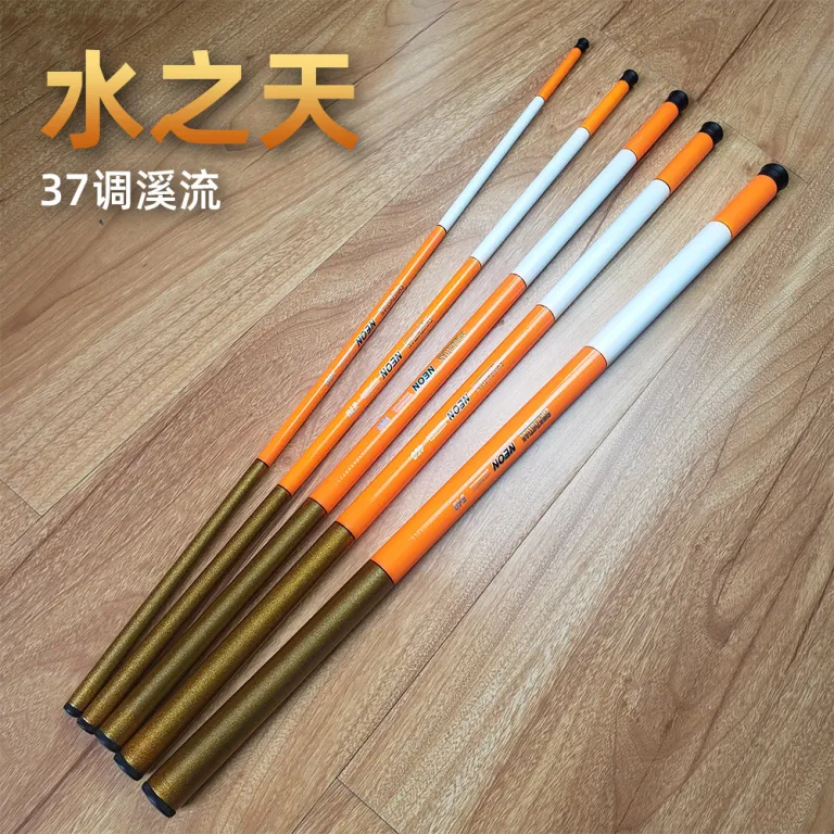 عمده چوب ماهیگیری فایبرگلاس ارزان، ست چوب دستی و چوب رودخانه‌ای برند Liuzi
