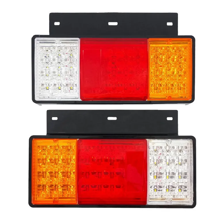 مجموعه چراغ عقب LED ایسوزو NPR/100P/700P ضدآب چراغ ترمز راهنما دنده‌عقب کامیون وانت