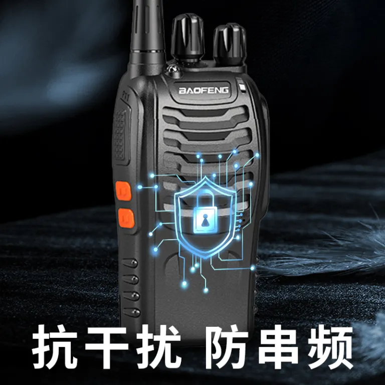 بیسیم Baofeng BF-888S مینی مناسب کارگاه ساختمانی، نگهبانی و هتل Baofeng walkie-talkie