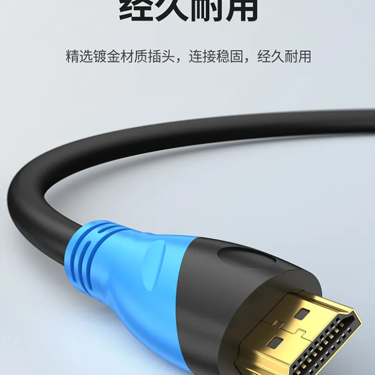 کابل HDMI کیفیت بالا 4K کابل اتصال کامپیوتر، تلویزیون و پروژکتور 1.5 متر 10 متر 15 متر کابل HDMI 2.0 نسخه