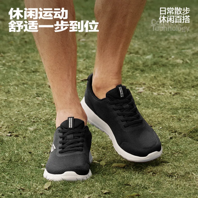کفش راحتی مردانه اسکچرز GO WALK سبک و نرم با قابلیت جذب ضربه