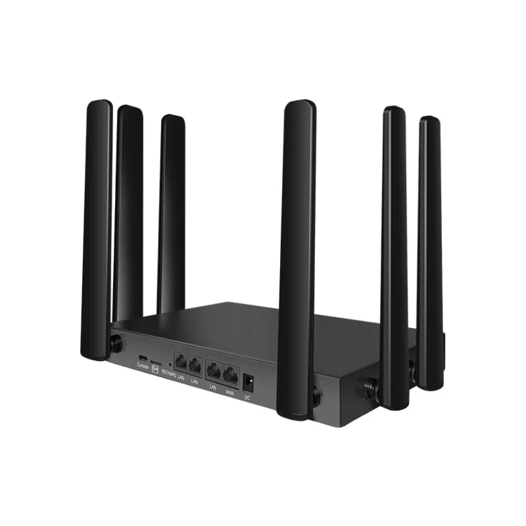 5G روتر بی‌سیم CPE صنعتی دو بانده گیگابیتی برای سازمان، خانه و محل کار با پشتیبانی از سیم‌کارت و تبدیل به وای‌فای