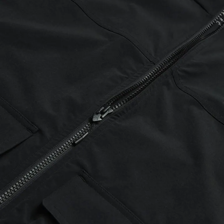 کاپشن ورزشی فضای باز FILA مردانه، ساده و راحتی، یقه‌ایستاده با کشسانی متوسط، مناسب استفاده روزمره