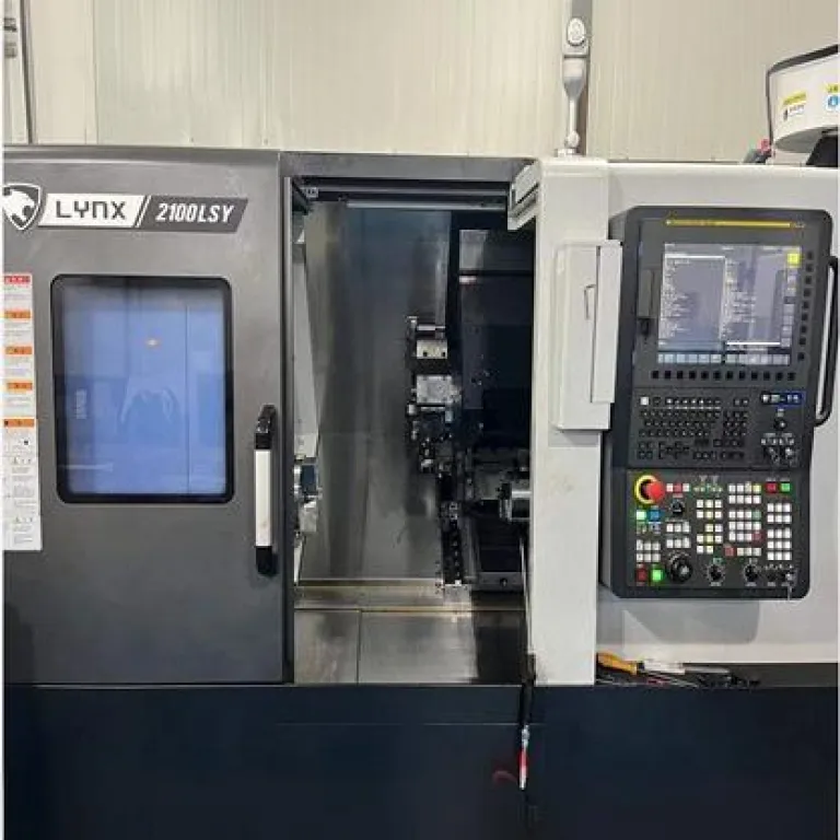 ماشین تراش CNC با سرعت و بهره‌وری بالا DN Solutions (دوosan سابق) LYNX2100YS
