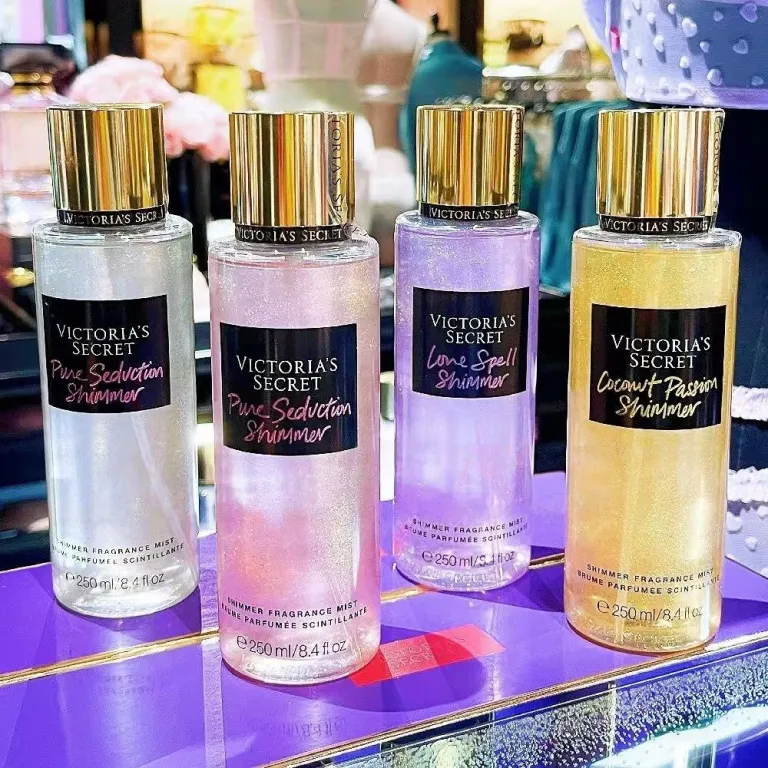اسپری بدن براق و معطر ویکتوریا سکرت با ماندگاری بالا - عمده و کراس بوردر