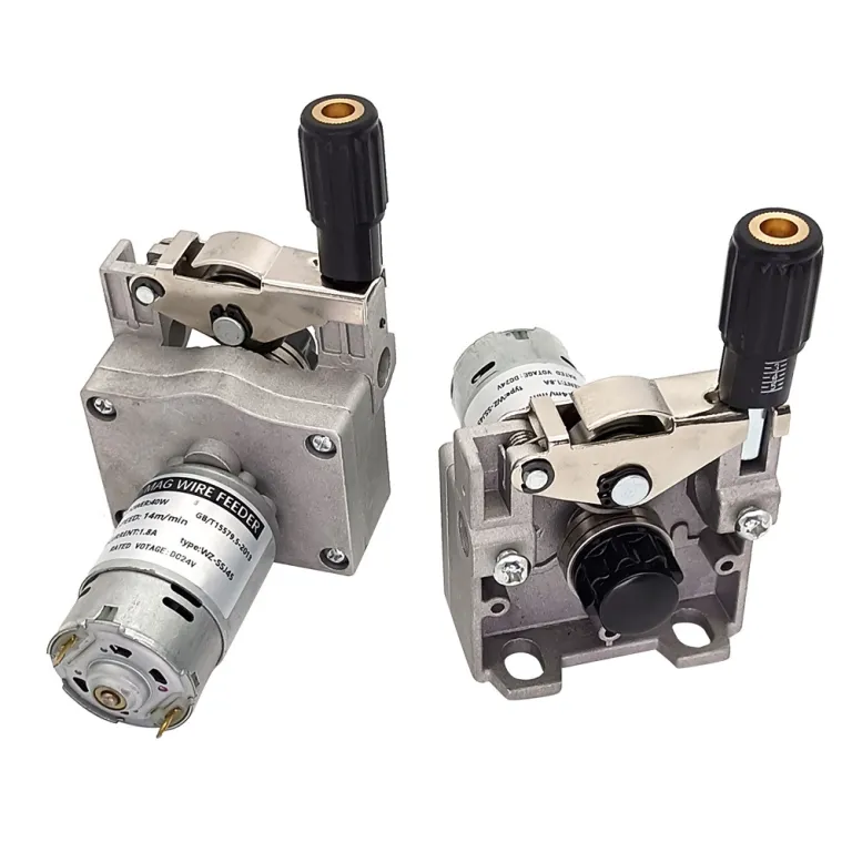 دستگاه جوش قوسی با گاز محافظ 5 کیلوگرم بدون گاز DC24V موتور سیم‌کش دستگاه جوش قوسی با گاز محافظ موتور سیم‌کش مجموعه یکپارچه