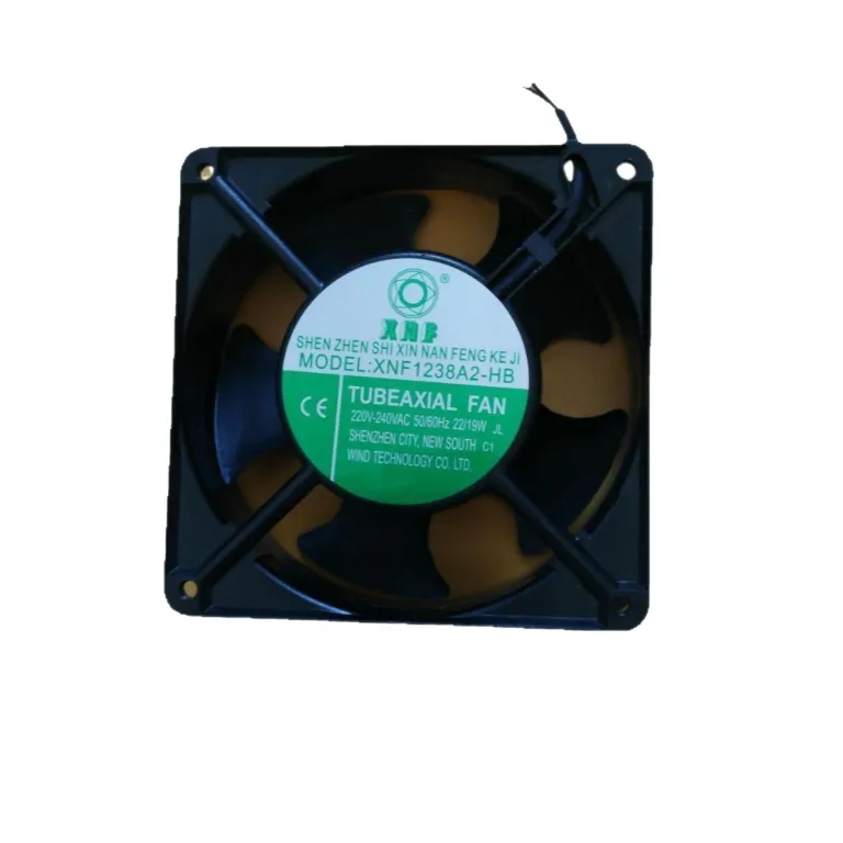 12038 فن خنک‌کننده صنعتی با بلبرینگ و سیم مسی 220v380V110v فن محوری DC برای لپ‌تاپ