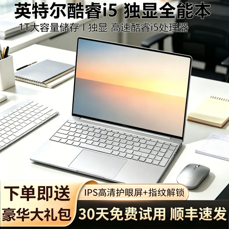 لپ‌تاپ جدید 15.6 اینچی با پردازنده Core i7i5 و کارت گرافیک مجزا، مناسب اداری، گیمینگ و سبک، مخصوص تجارت برون‌مرزی