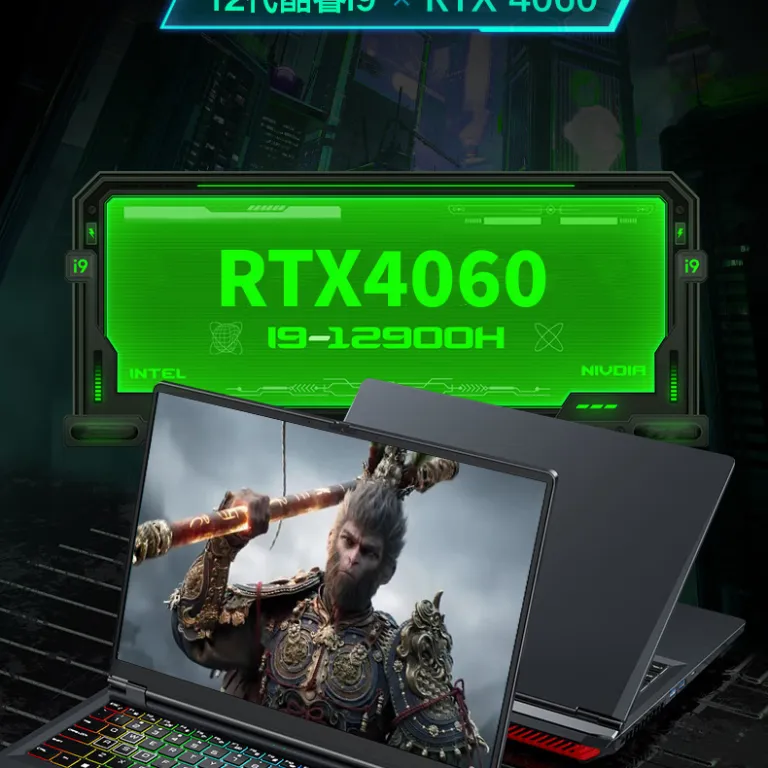 لپ‌تاپ 16 اینچی Core i7/i9 برای طراحی و رندرینگ با عملکرد بالا، RTX4060 گرافیک مجزا، لپ‌تاپ 8G عمده
